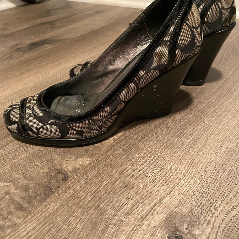 Coach wedge heels - Picture 2 of 8